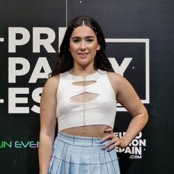 Brooke Scullion visita la PreParty 2022 de Madrid