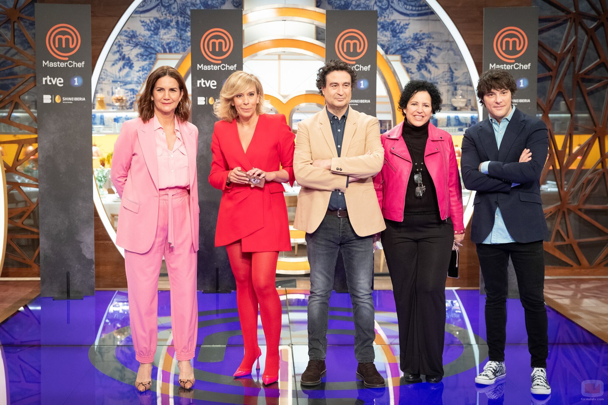 Parte del equipo de 'MasterChef', promocionando su décima edición