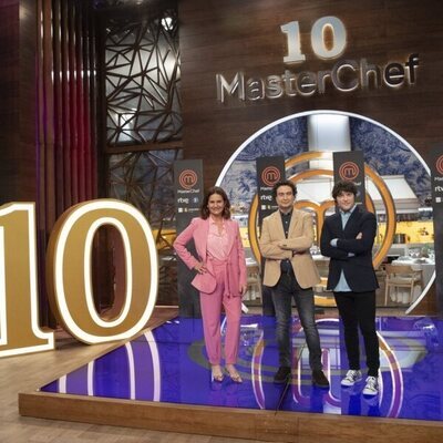 El jurado de 'MasterChef', en la presentación de su décima edición