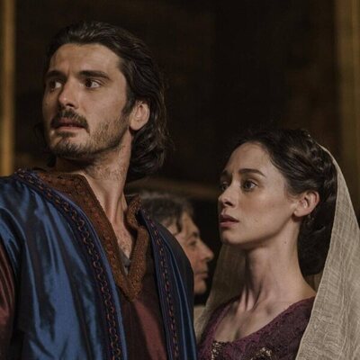 Yon González y Elena Rivera, protagonistas de 'Los herederos de la tierra'