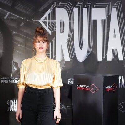 Elisabet Casanovas posa en la presentación de 'La Ruta'