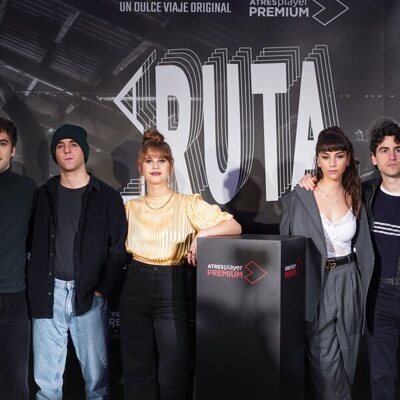 El reparto de 'La Ruta' en la rueda de prensa