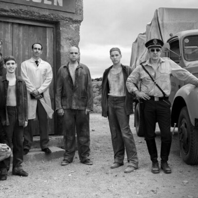 El reparto de 'Las noches de Tefía' junto a Miguel del Arco