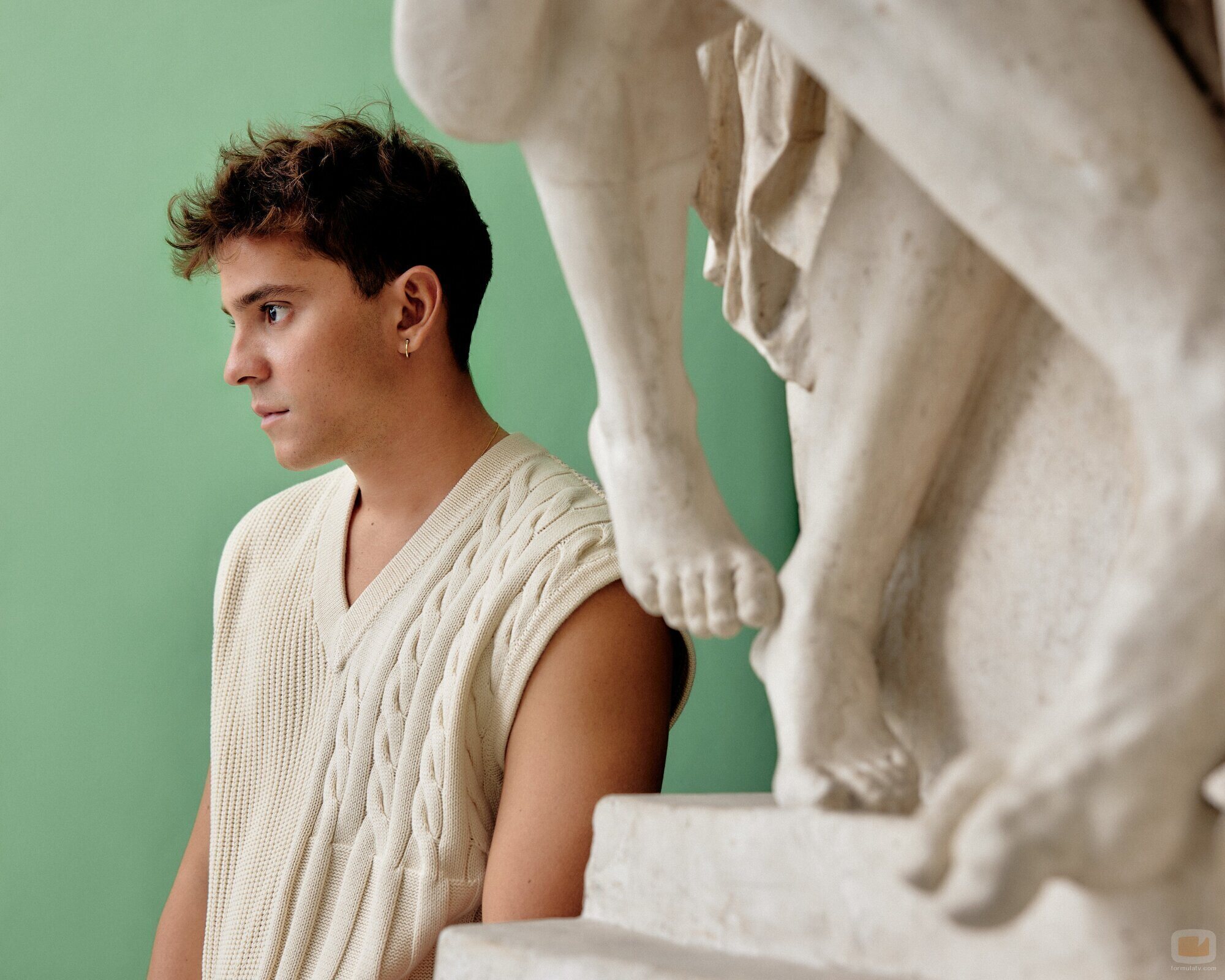 Iván (André Lamoglia) se enfrenta a sí mismo en 'Élite 5'