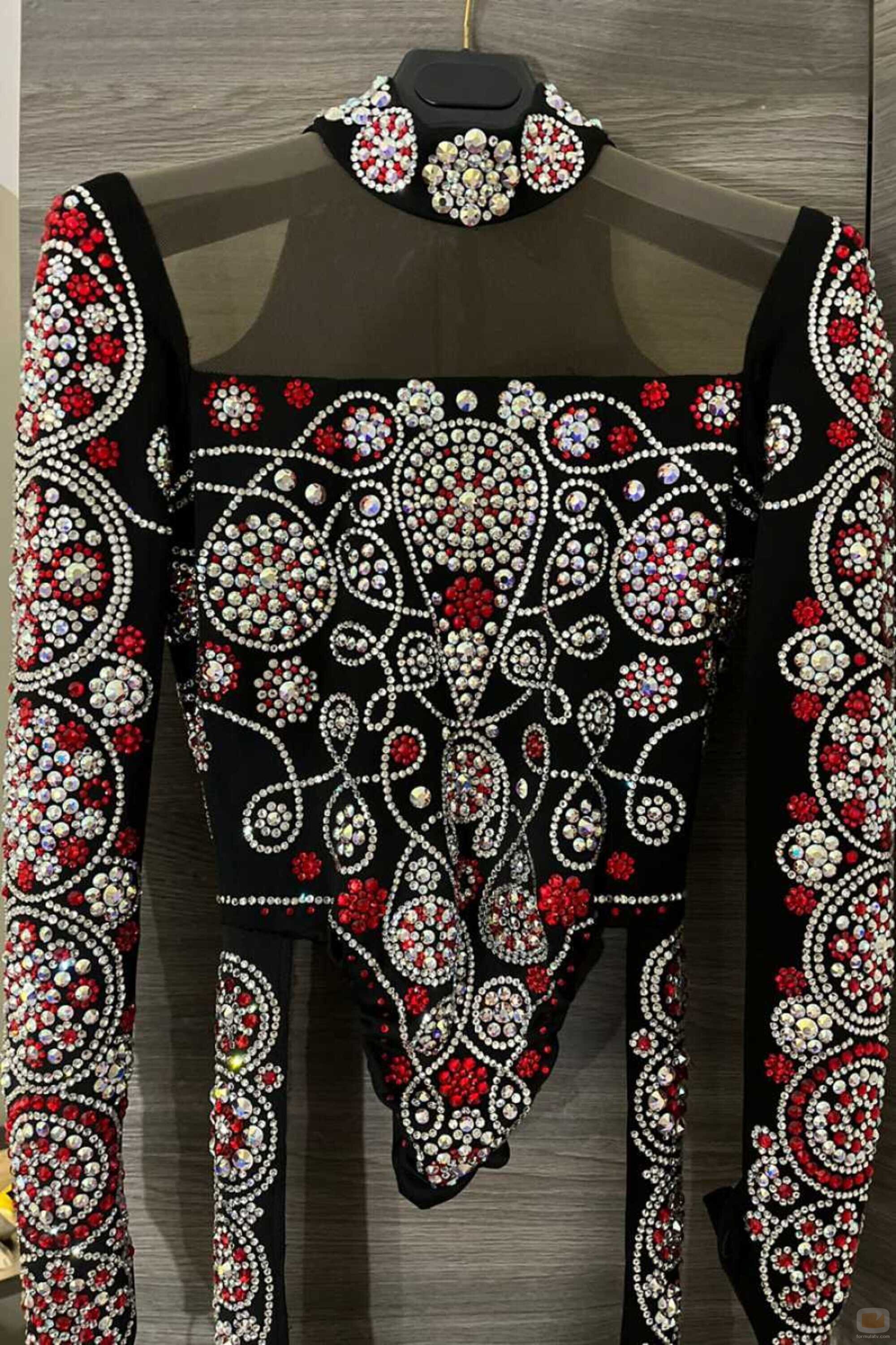 El body con miles de cristales de Chanel para Eurovisión 2022