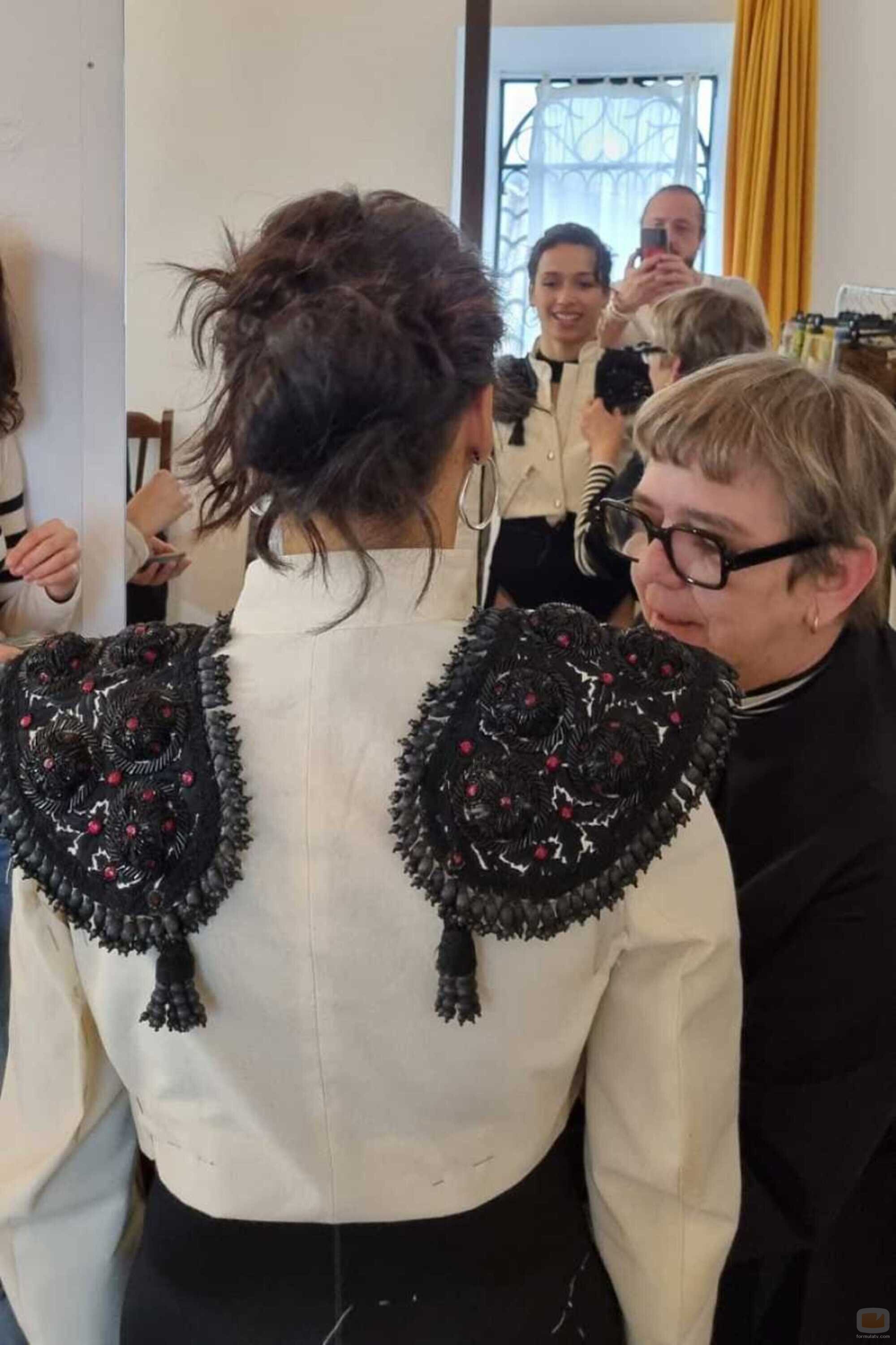 Chanel se prueba su vestuario para Eurovisión 2022