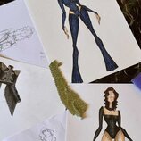 Diseños del vestuario de Chanel para Eurovisión 2022