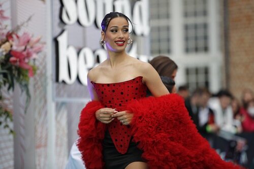 Chanel Terrero, en la Turquoise Carpet de Eurovisión 2022