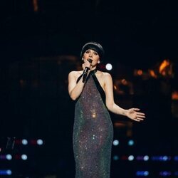 Monika Liu, representante de Lituania, en la Semifinal 1 de Eurovisión 2022