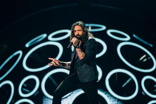 Intelligent Music Project, representantes de Bulgaria, en la Semifinal 1 de Eurovisión 2022