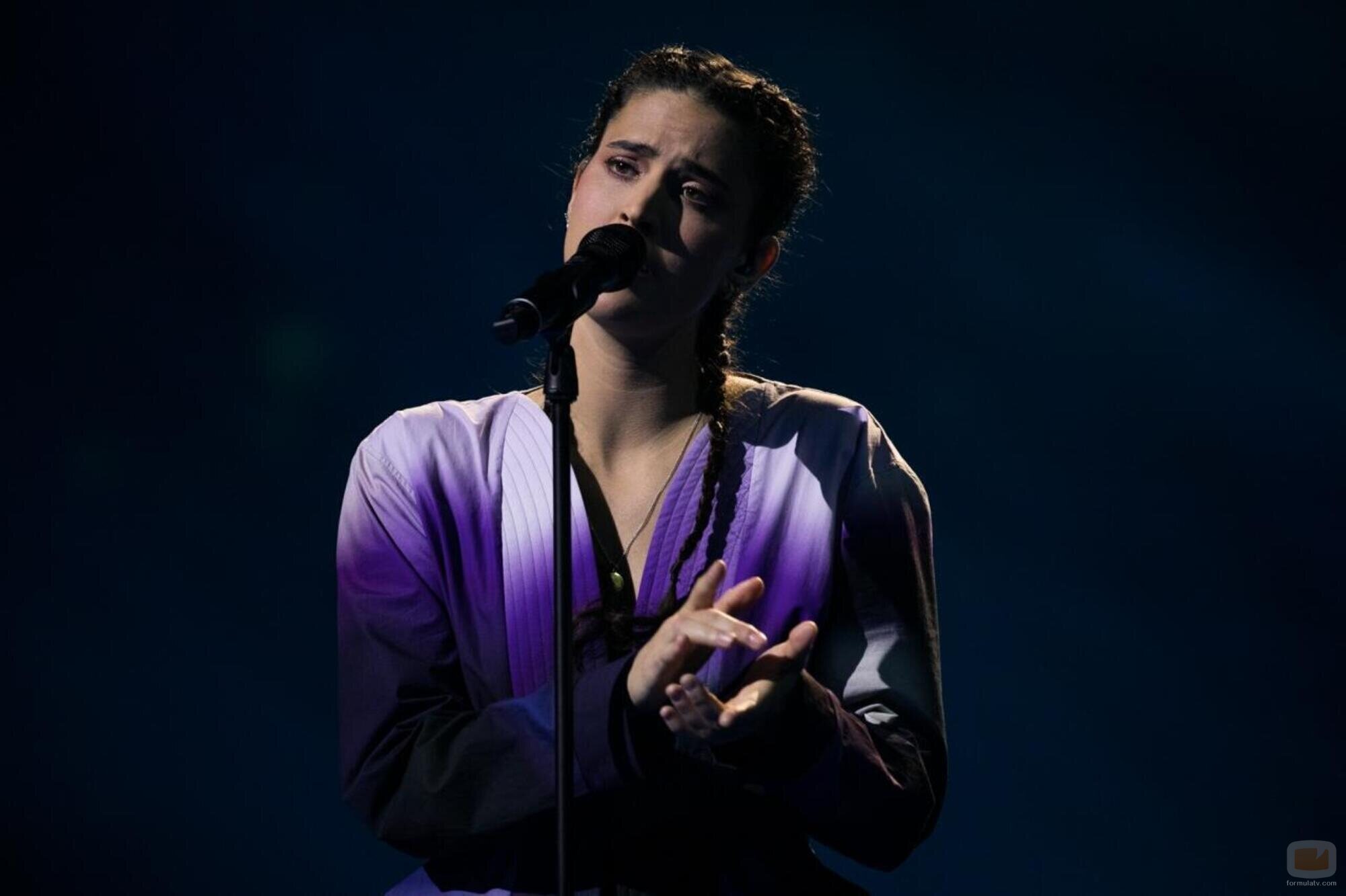 Maro, representante de Portugal, en la Semifinal 1 de Eurovisión 2022