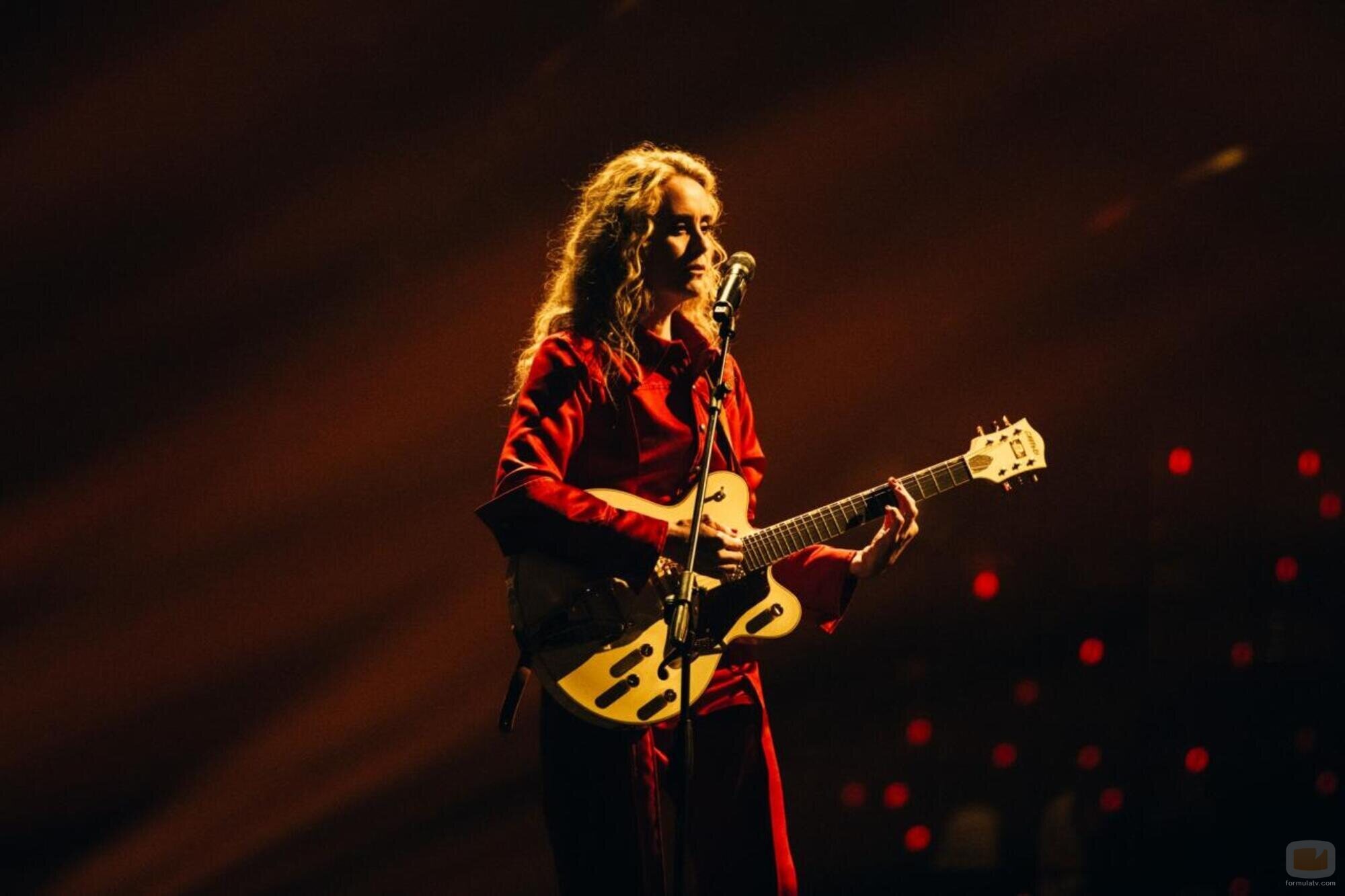 Systur, representantes de Islandia, en la Semifinal 1 de Eurovisión 2022