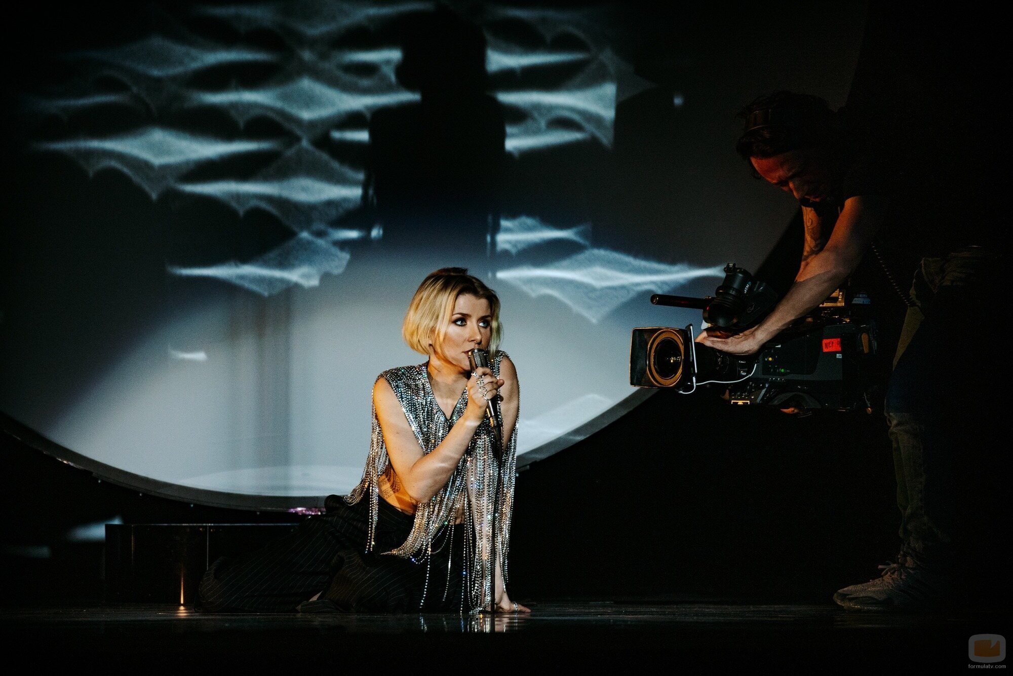 Cornelia Jakobs, representante de Suecia, en la Semifinal 2 de Eurovisión 2022