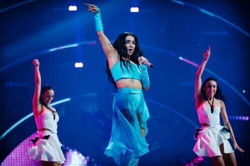 Brooke, representante de Irlanda, en la Semifinal 2 de Eurovisión 2022