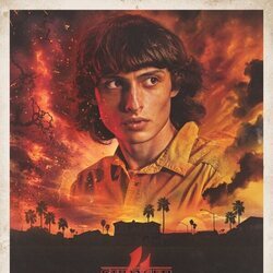 Póster de Mike en 'Stranger Things 4'