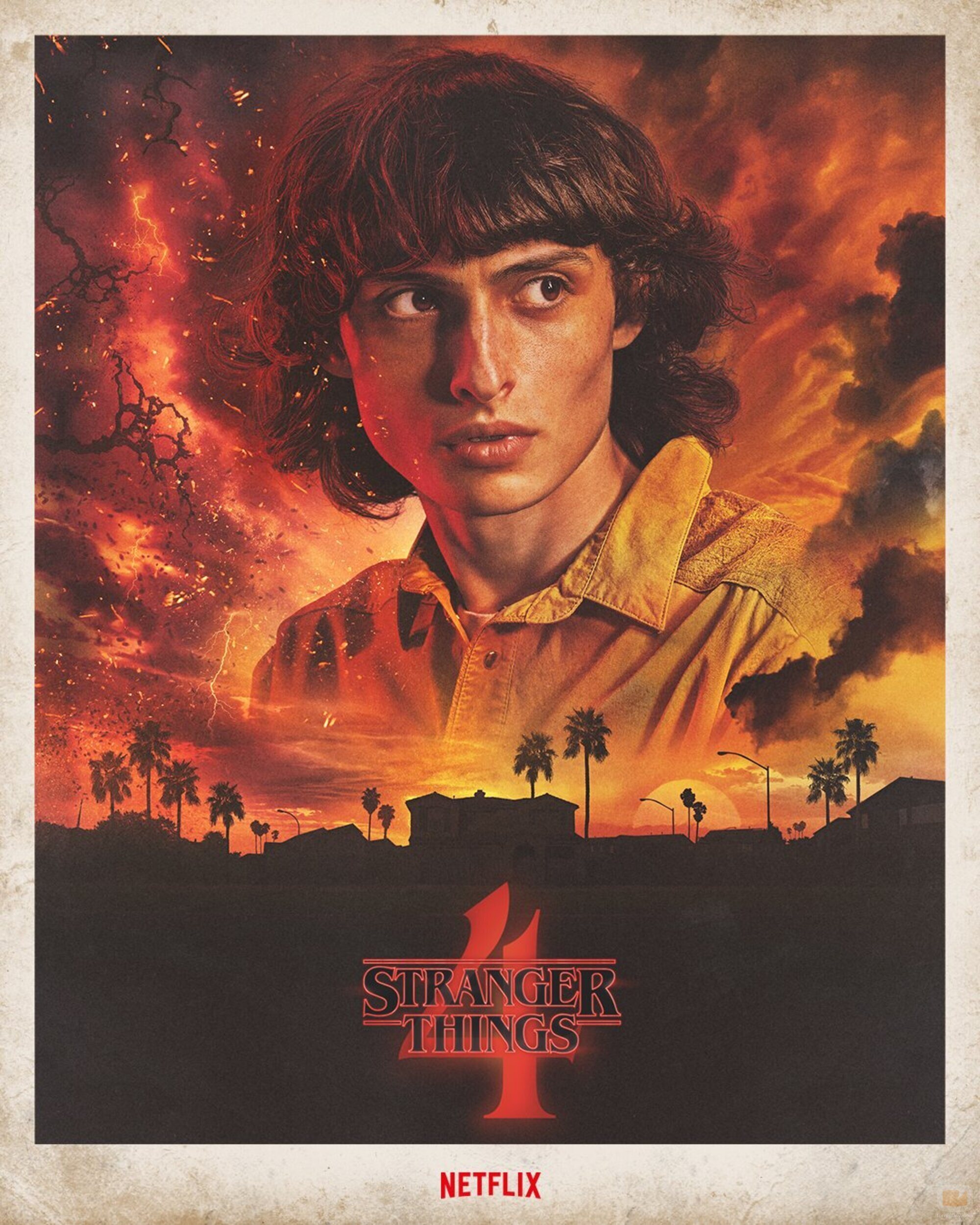 Póster de Mike en 'Stranger Things 4'
