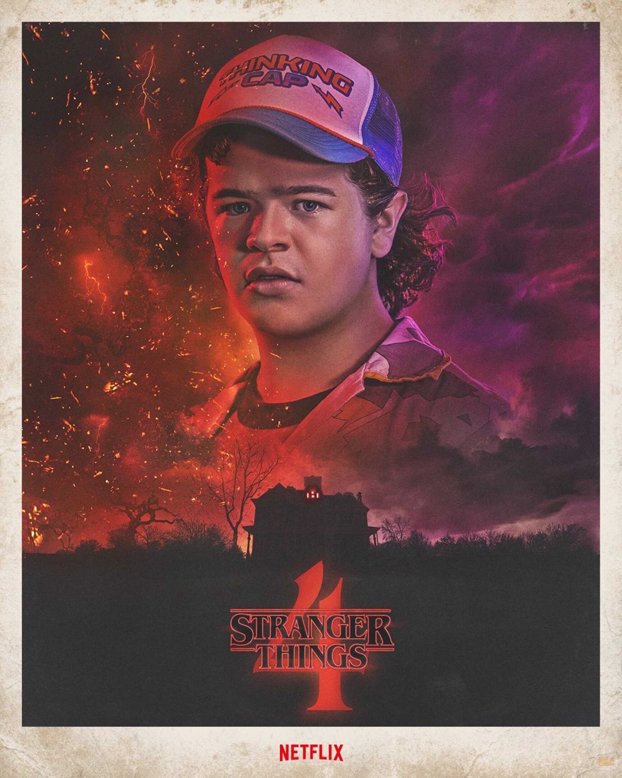 Póster de Dustin en 'Stranger Things 4'