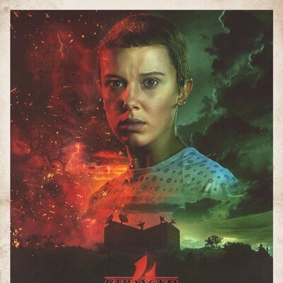 Póster de Eleven en 'Stranger Things 4'