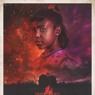 Póster de Erica en 'Stranger Things 4'