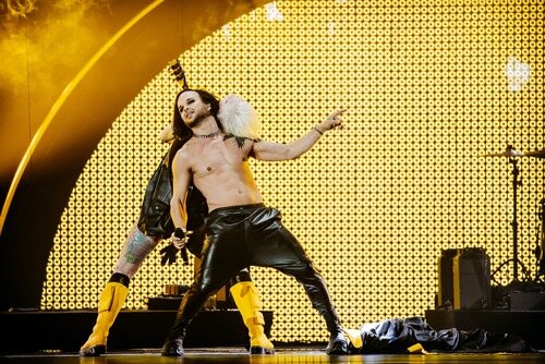 The Rasmus, representantes de Finlandia, en la final de Eurovisión 2022