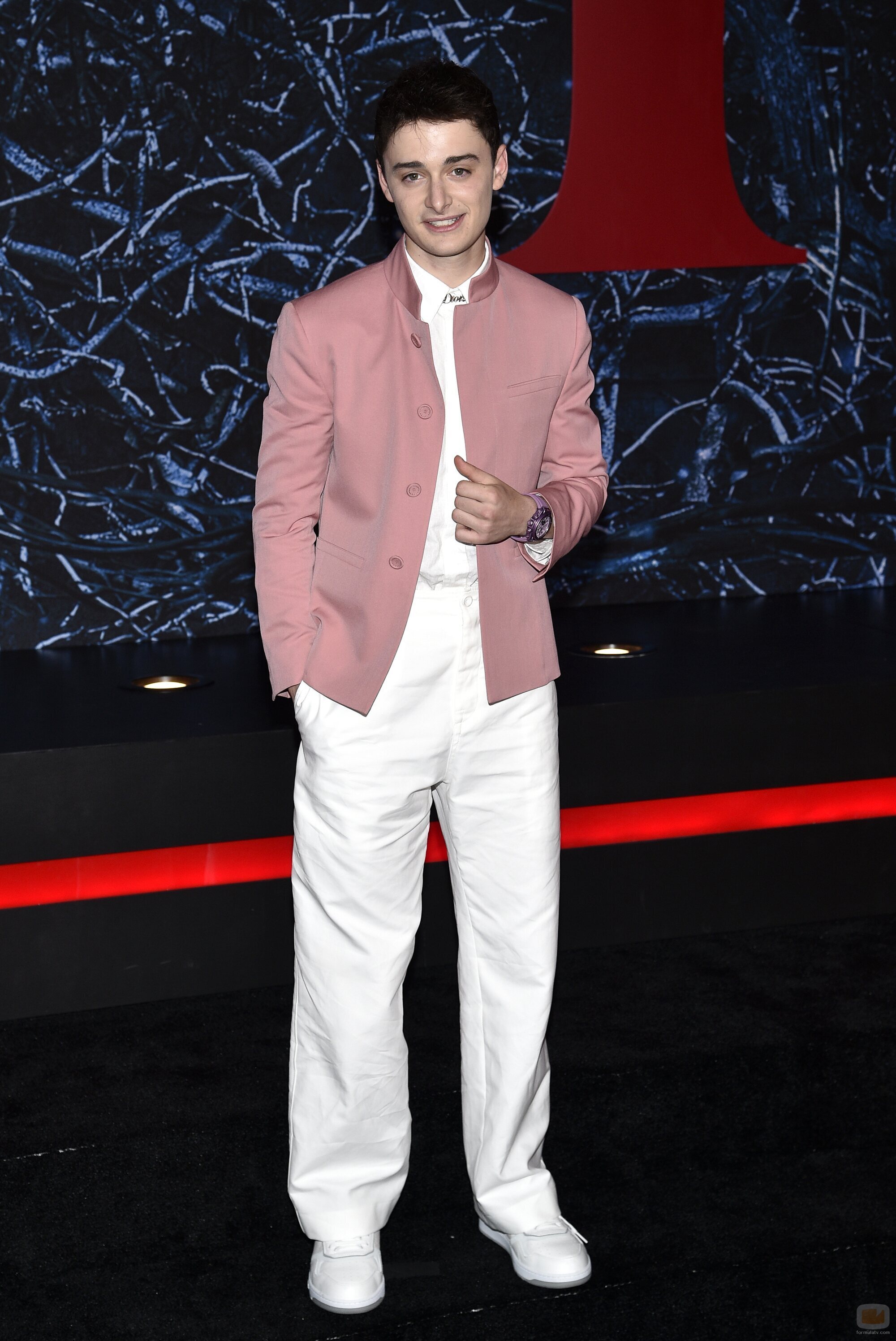 Noah Schnapp en el estreno de 'Stranger Things 4'