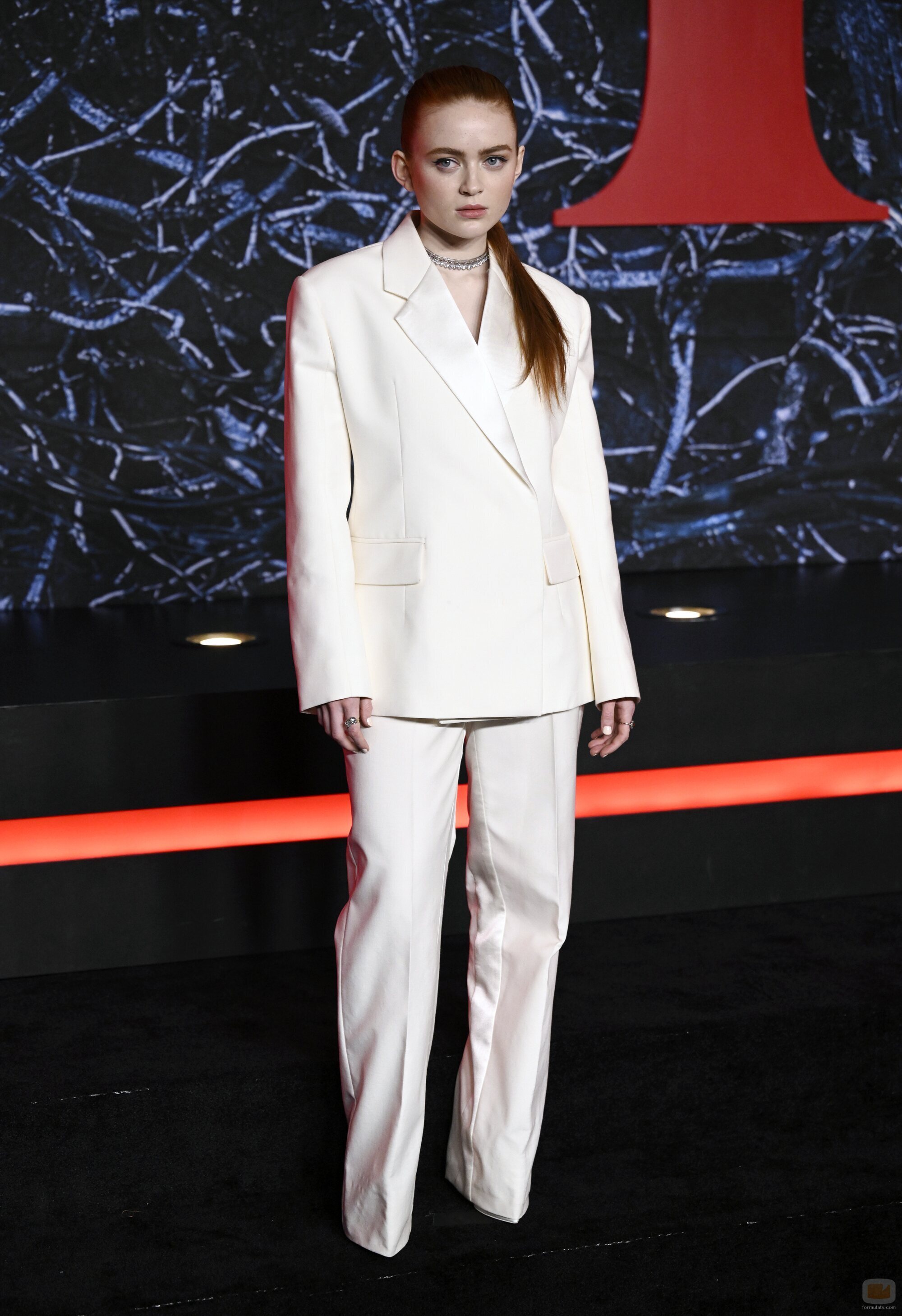 Sadie Sink en el estreno de la cuarta temporada de 'Stranger Things'