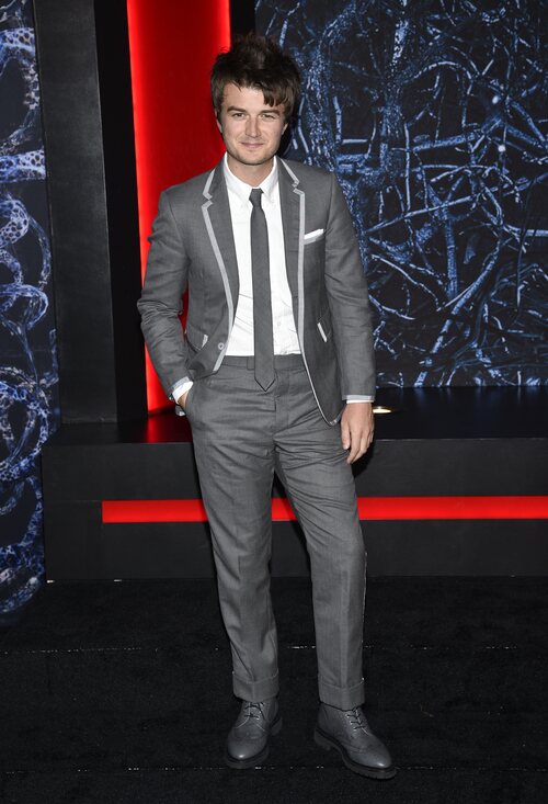 Joe Keery en la première de la cuarta temporada de 'Stranger Things'