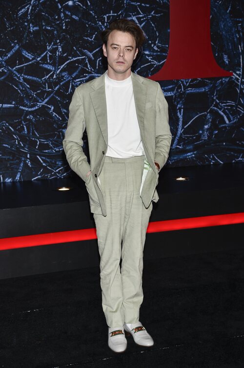 Charlie Heaton en el estreno de 'Stranger Things 4'