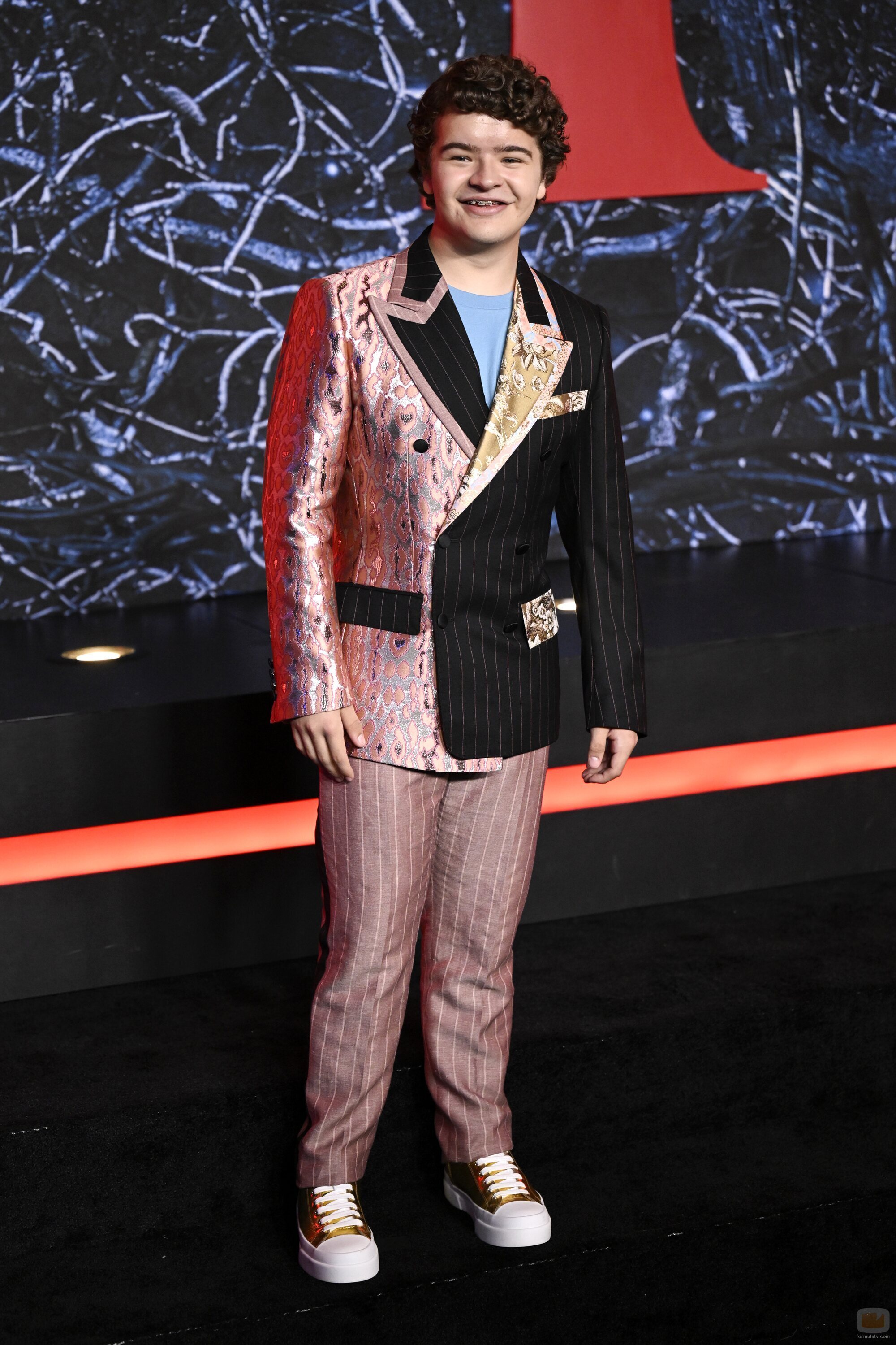 Gaten Matarazzo en la première de 'Stranger Things 4'