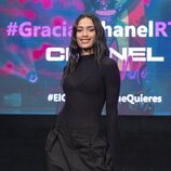 Posado de Chanel en la rueda de prensa de RTVE