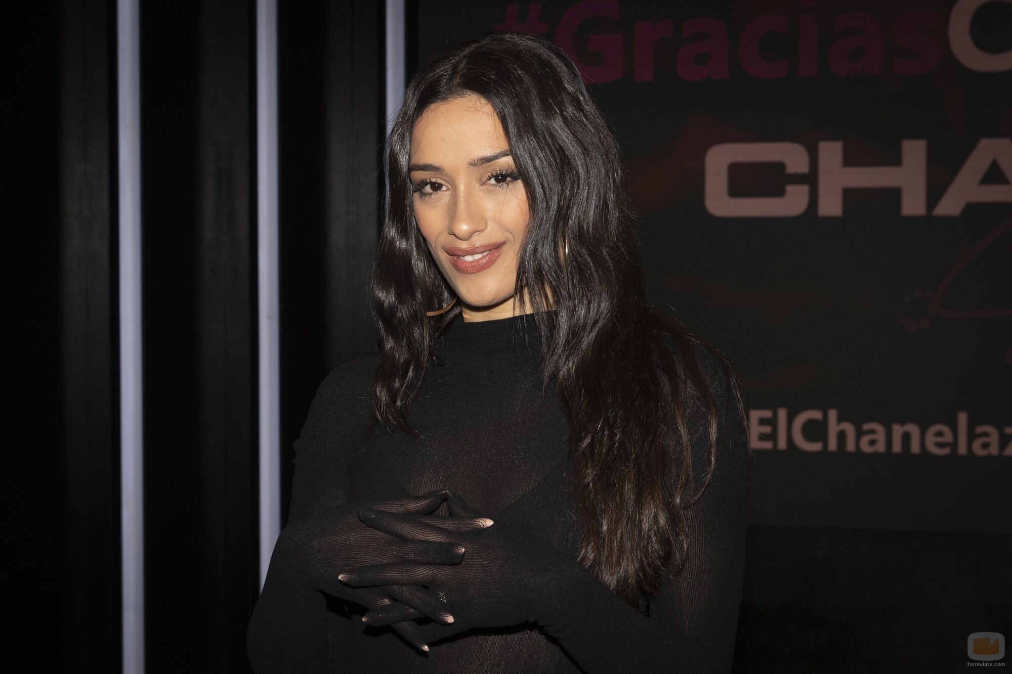 Posado de Chanel en la rueda de prensa celebrada tras ESC 2022
