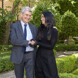 José Manuel Pérez Tornero y Chanel en RTVE