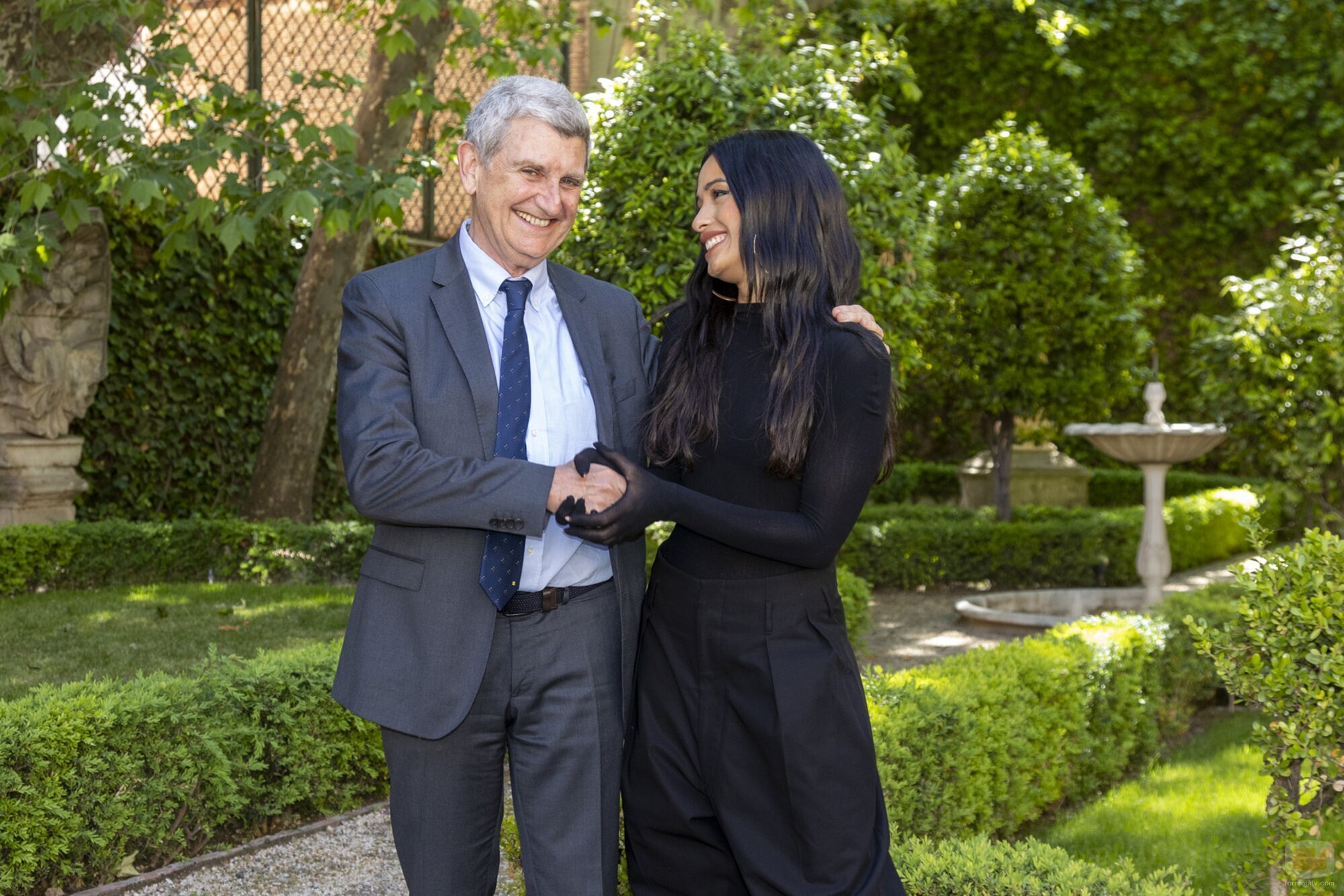José Manuel Pérez Tornero y Chanel en RTVE
