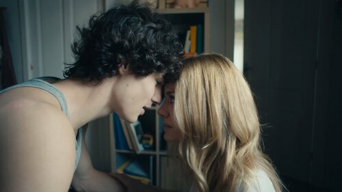 Hugo e Inés, pareja protagonista de 'Escándalo. Relato de una obsesión'