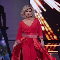 Terelu Campos en el desfile de moda española de 'Sálvame Fashion Week 2022'