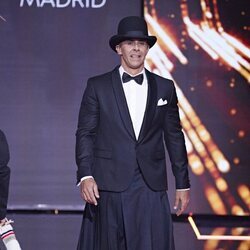 Alonso Caparrós en el desfile de moda española de 'Sálvame Fashion Week 2022'