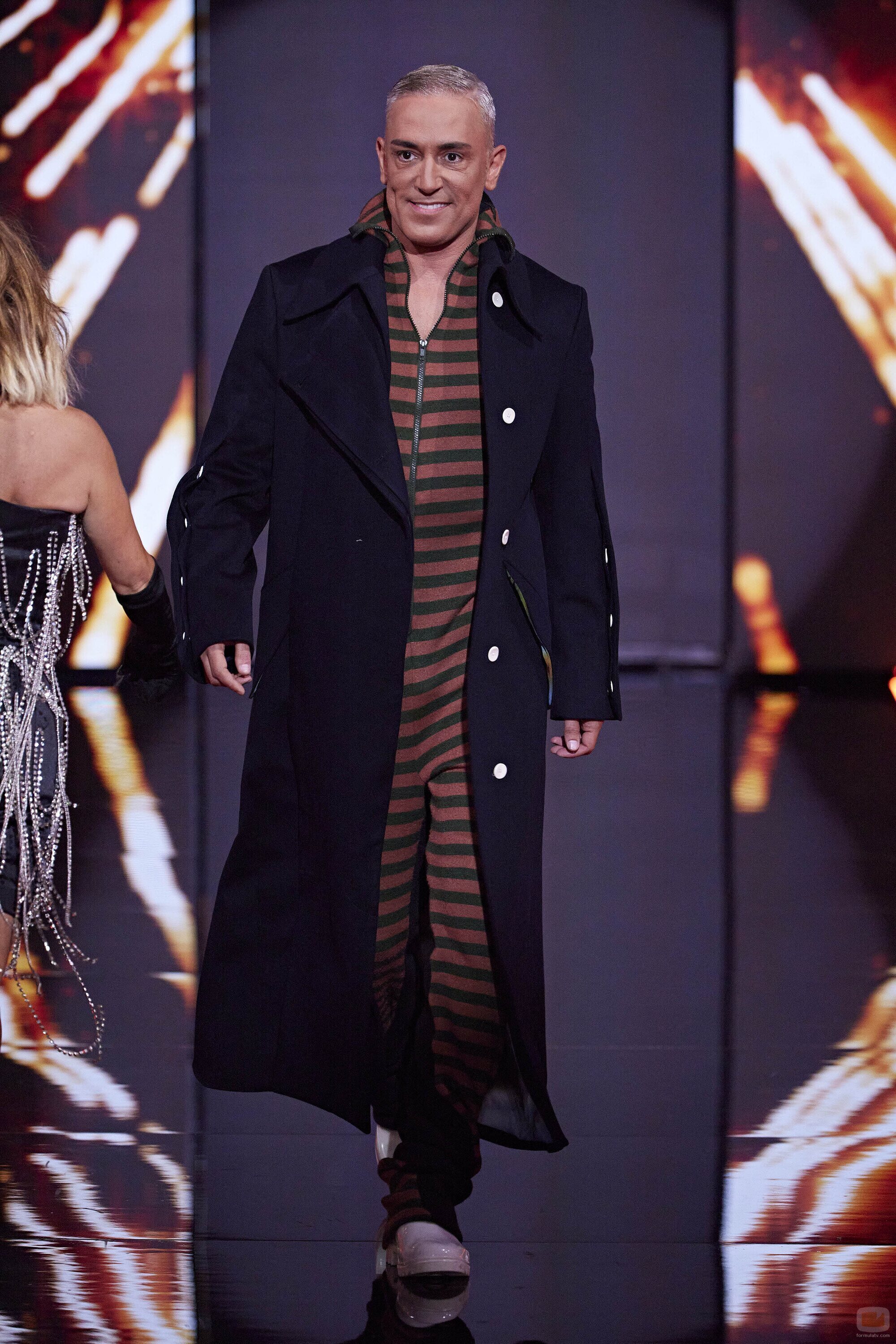 Kiko Hernández en el desfile de moda española de 'Sálvame Fashion Week 2022'