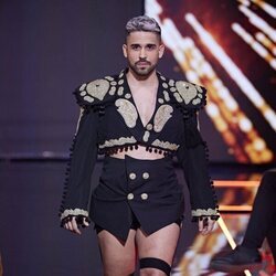 Miguel Frigenti en el desfile de moda española de 'Sálvame Fashion Week 2022'