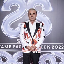 Jorge Javier Vázquez en el photocall de 'Sálvame Fashion Week 2022'