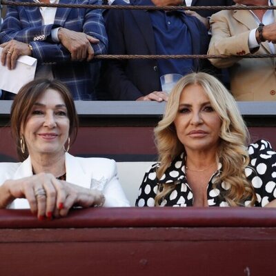 Ana Rosa Quintana y Cristina Tárrega en las Ventas