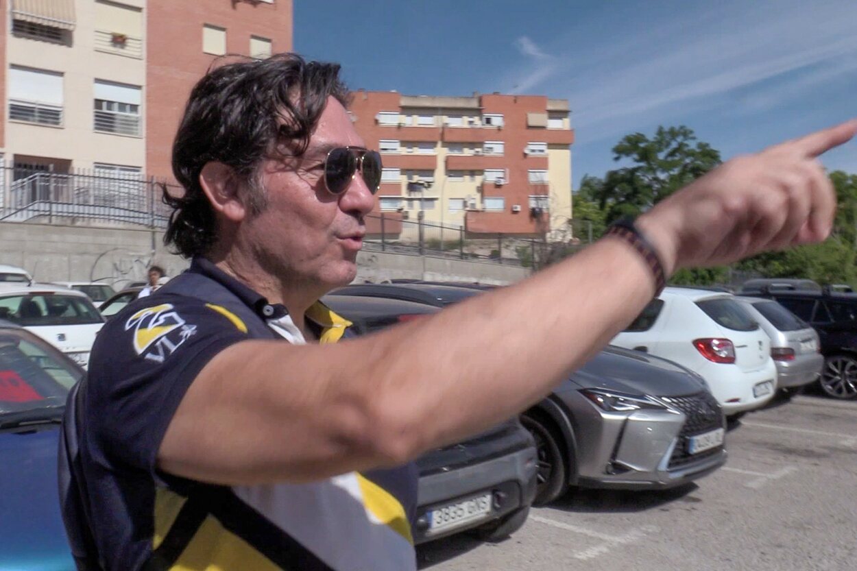 Luis Lorenzo a su llegada a los juzgados de Arganda del Rey