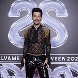 Andrei, representante de Rumanía en Eurovisión 2022, en 'Sálvame Fashion Week'