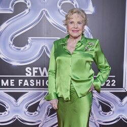 Posado de Marily Coll en el photocall de 'Sálvame Fashion Week 2022'