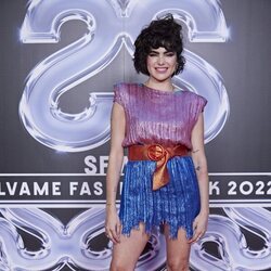 Paloma González, en el photocall de la tercera 'Sálvame Fashion Week'