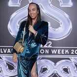 El influencer Aless Gibaja, en el photocall de 'Sálvame Fashion Week 2022'