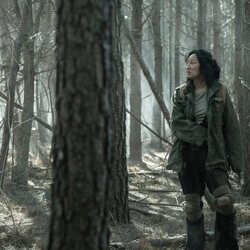 Poppy Liu es Amy en 'Tales of the Walking Dead'