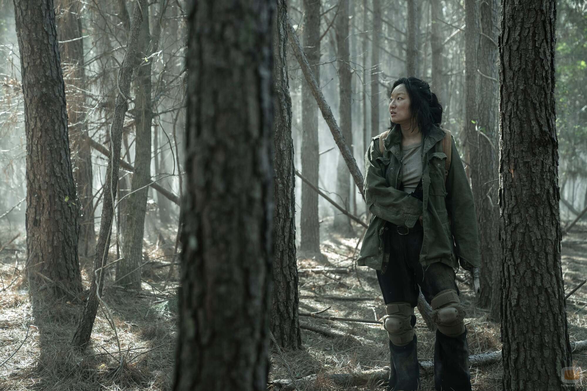Poppy Liu es Amy en 'Tales of the Walking Dead'