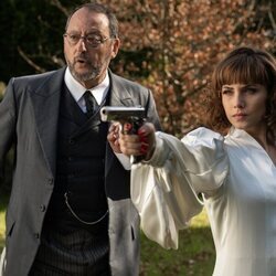 Jean Reno y Aura Garrido, como Héctor y Marina en 'Un asunto privado'