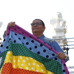 María del Monte en el pregón del Orgullo LGTBIQ+ en Sevilla