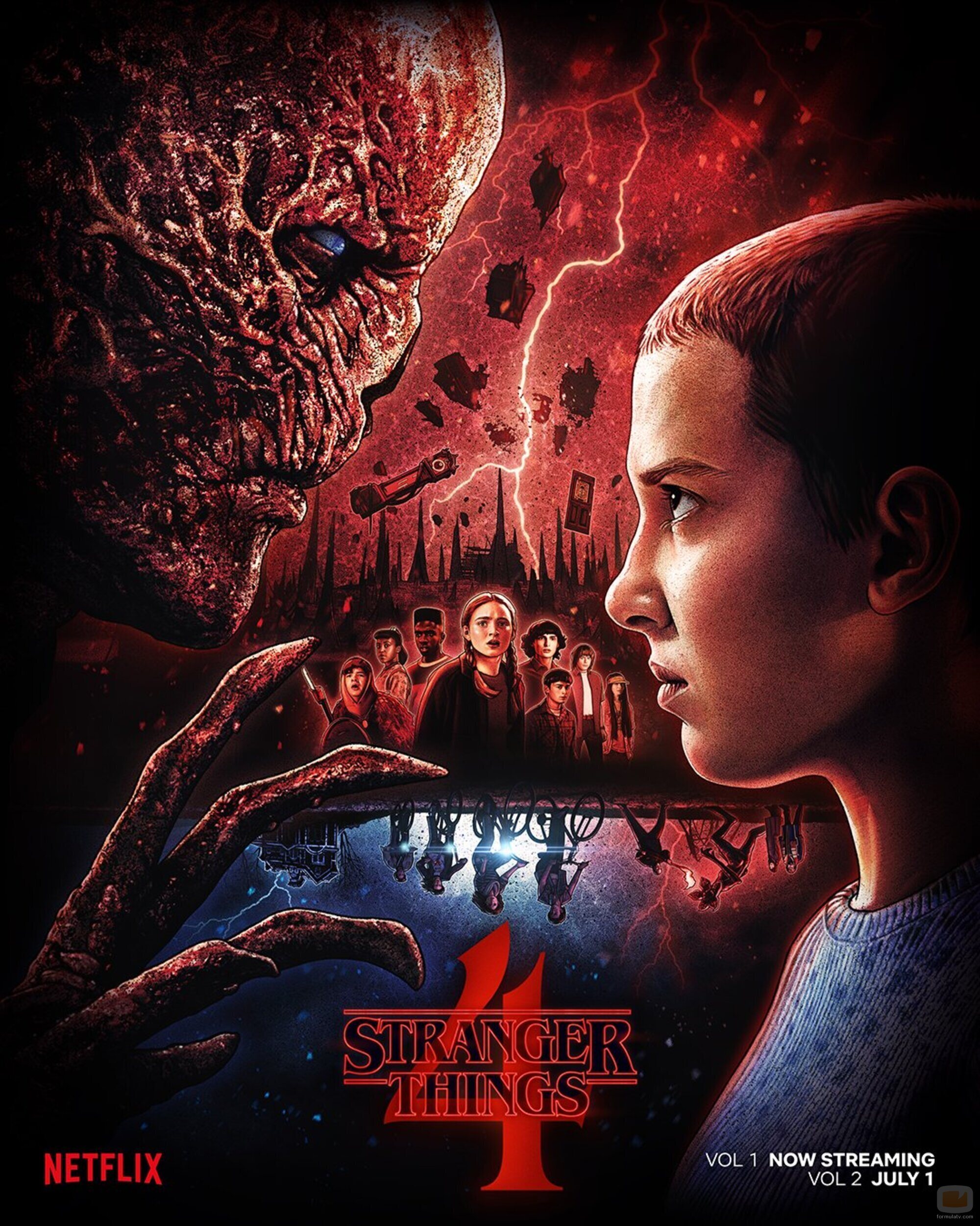 Póster del Volumen 2 de 'Stranger Things 4'